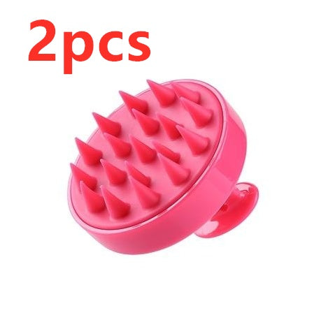 Silicone Shampoo Brush Massage Scalp Hair Brush