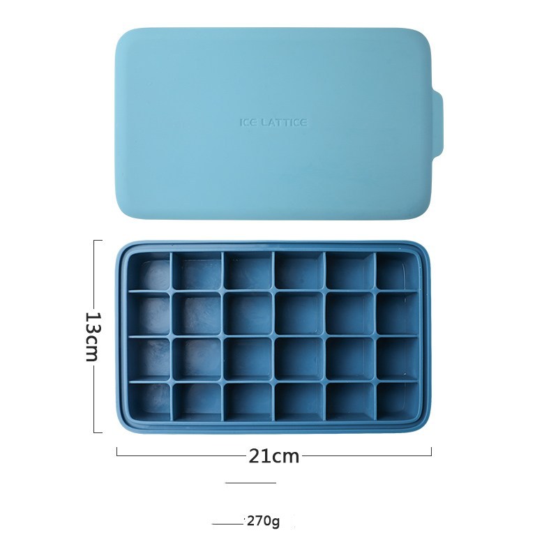 Silicone 12 Cavity Hexagon 3D Ice Mold DIY Popsicle Mould Ice Cream Makers Storage Box