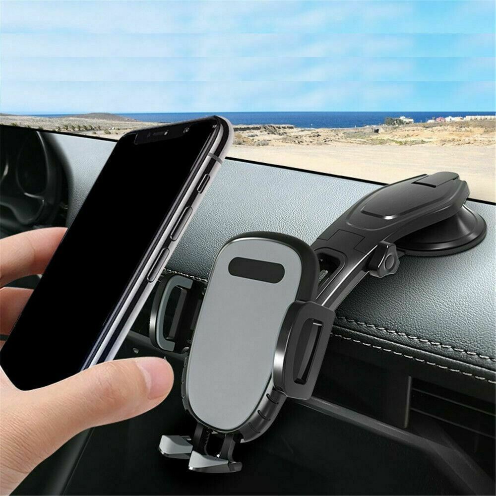 360 Rotatable Phone Mount Holder Car Dashboard Gravity Adjustable GPS Stand