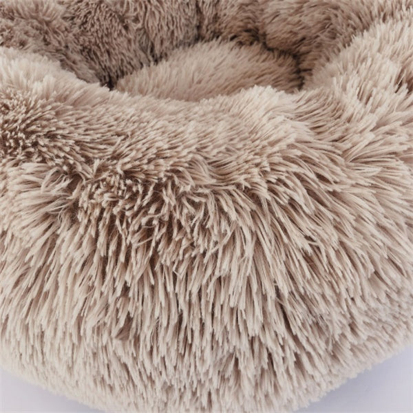 Round Long Hairy Autumn And Winter Nest Pad Cat Mattress