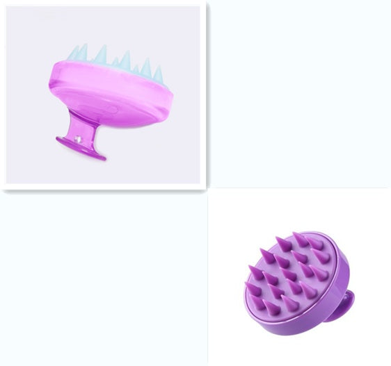 Silicone Shampoo Brush Massage Scalp Hair Brush