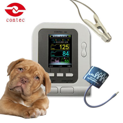 CONTEC08A VET Digital Veterinary Blood Pressure Monitor NIBP SP02 PC Software Dog Cat