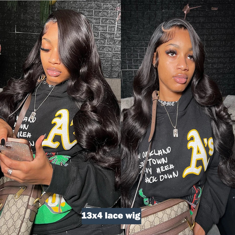 13x6 Hd Transparent Body Wave Lace Front Wig 30 Inch 13x4 Hd Lace Frontal Wigs Human Hair Wig Pre Plucked For Black Women