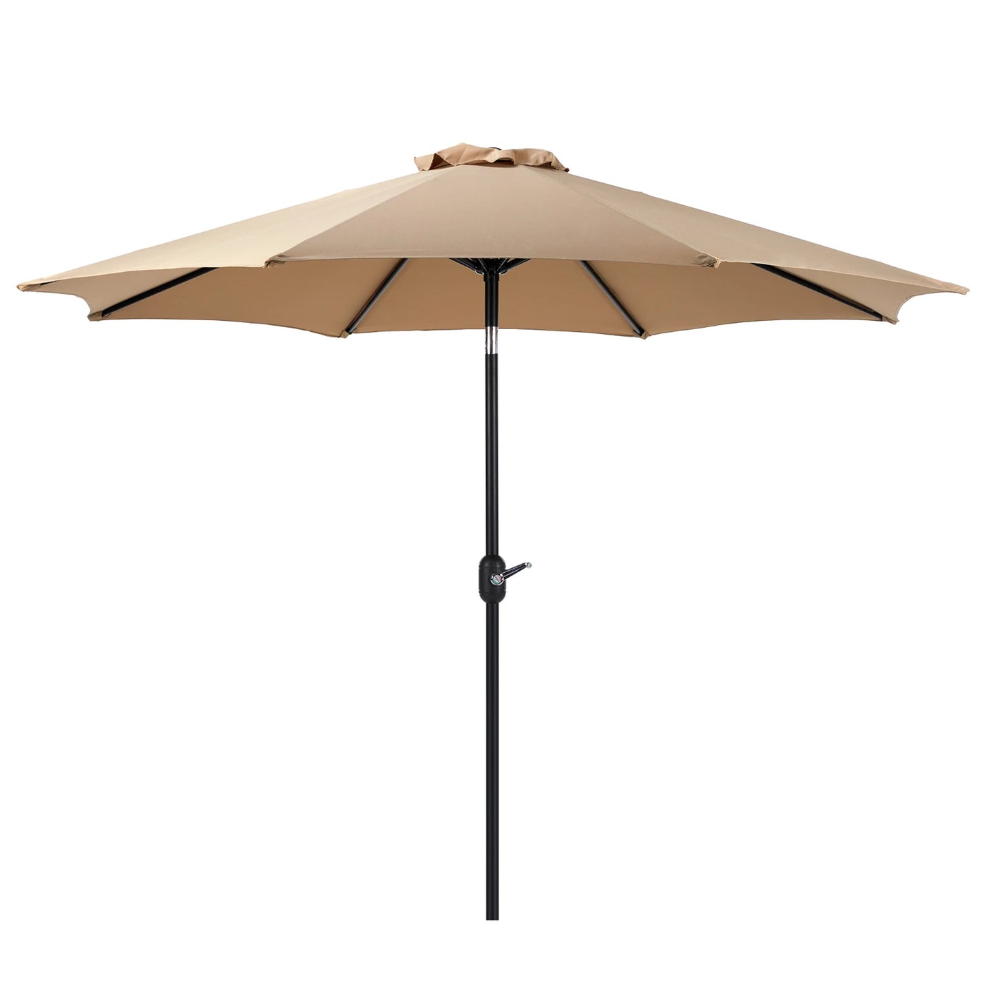 JHK Outdoor Patio Umbrella UV Protection For Garden Sturdy Structure All Weather Outdoor Umbrellas For Backyard Pool Holidays