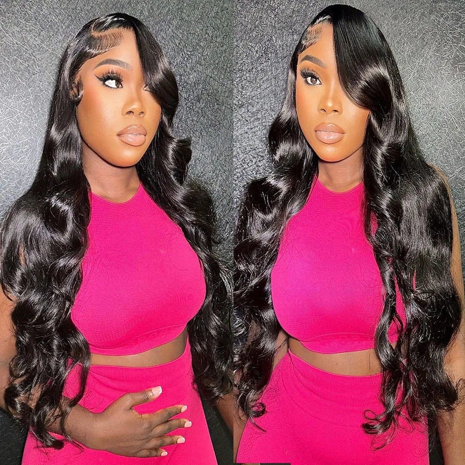 13x6 Hd Transparent Body Wave Lace Front Wig 30 Inch 13x4 Hd Lace Frontal Wigs Human Hair Wig Pre Plucked For Black Women