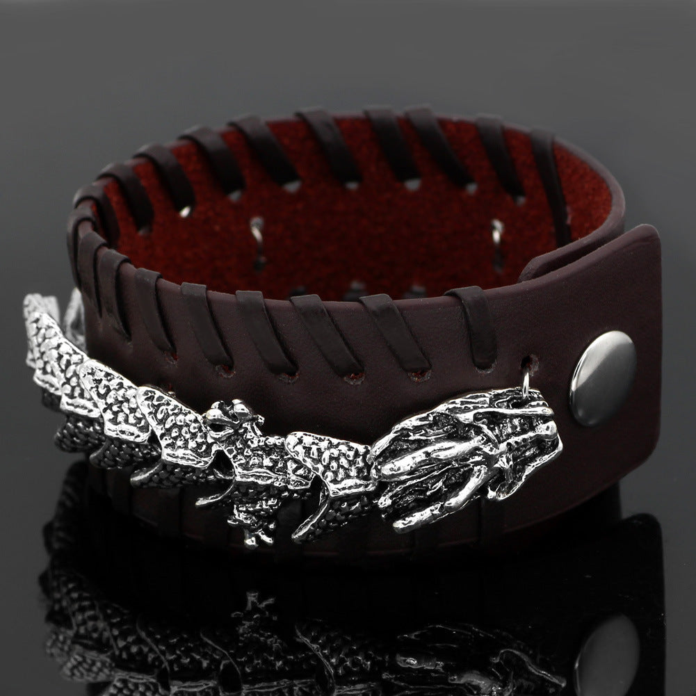 Viking Pirate Kelte Dragon Bracelet