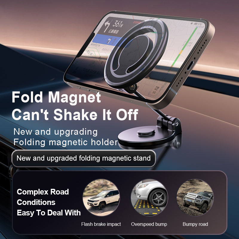 Magnetic Phone Holder For Car, Powerful Magnets Military  Grade Suction