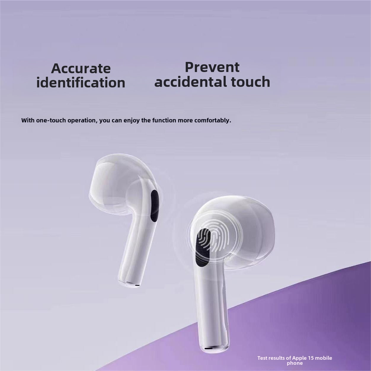 Wireless Bluetooth 5.4 Headphones, ENC Smart LCD Display Noise Reduction